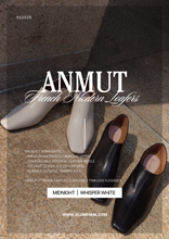 Load image into Gallery viewer, Anmut Loafers, Midnight