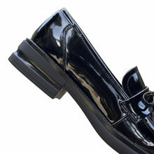 Load image into Gallery viewer, Lune Loafers, Mirror Black