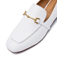 Load image into Gallery viewer, Horsebit Loafer, White
